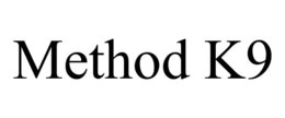 METHOD K9 trademark