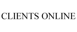 CLIENTS ONLINE trademark