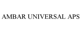 AMBAR UNIVERSAL APS trademark