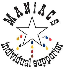 MANIACS INDIVIDUAL SUPPORTER trademark