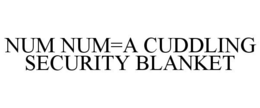 NUM NUM=A CUDDLING SECURITY BLANKET trademark