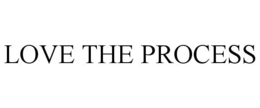 LOVE THE PROCESS trademark