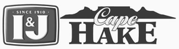 SINCE 1910 I&J CAPE HAKE trademark