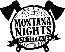 MONTANA NIGHTS AXE THROWING trademark