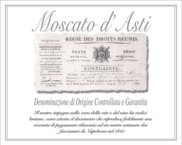 MOSCATO D'ASTI trademark