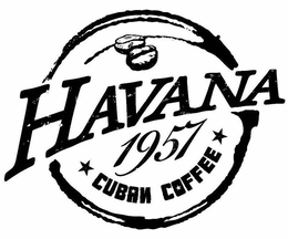 HAVANA 1957 CUBAN COFFEE trademark
