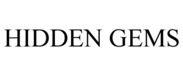 HIDDEN GEMS trademark