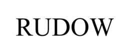 RUDOW trademark
