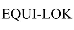 EQUI-LOK trademark