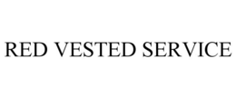 RED VESTED SERVICE trademark