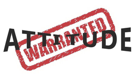 WARRANTED ATTITUDE trademark
