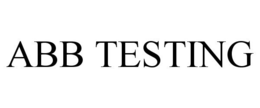 ABB TESTING trademark