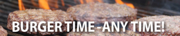 BURGER TIME-ANY TIME! trademark