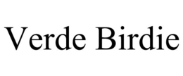 VERDE BIRDIE trademark