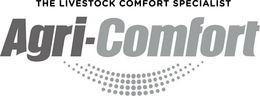 THE LIVESTOCK COMFORT SPECIALIST AGRI-COMFORT trademark