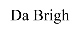 DA BRIGH trademark