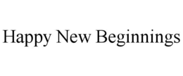 HAPPY NEW BEGINNINGS trademark