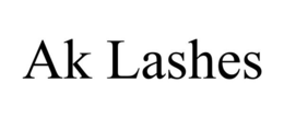 AK LASHES trademark