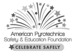 AMERICAN PYROTECHNICS SAFETY & EDUCATION FOUNDATION CELEBRATE SAFELY trademark