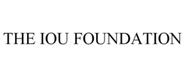 THE IOU FOUNDATION trademark