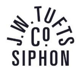 J.W. TUFTS CO. SIPHON trademark