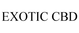EXOTIC CBD trademark