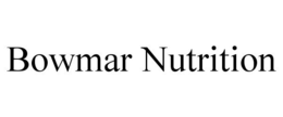 BOWMAR NUTRITION trademark