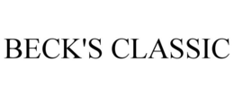 BECK'S CLASSIC trademark