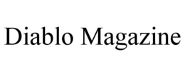 DIABLO MAGAZINE trademark