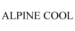 ALPINE COOL trademark