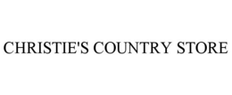 CHRISTIE'S COUNTRY STORE trademark