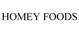 HOMEY FOODS trademark