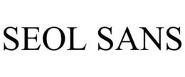 SEOL SANS trademark