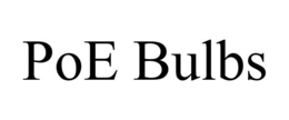 POE BULBS trademark