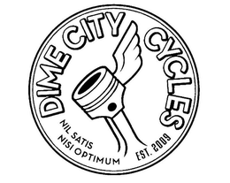 DIME CITY CYCLES NIL SATIS NISI OPTIMUMEST. 2009 trademark