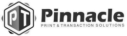 PT PINNACLE PRINT & TRANSACTION SOLUTIONS trademark