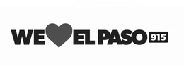 WE EL PASO 915 trademark