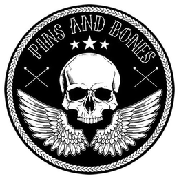 PINS & BONES trademark