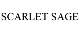 SCARLET SAGE trademark
