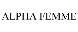 ALPHA FEMME trademark