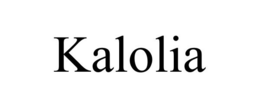 KALOLIA trademark