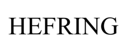 HEFRING trademark