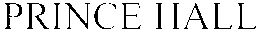 PRINCE HALL trademark