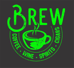 BREW COFFEE · WINE SPIRITS · CIGARS trademark