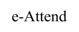 E-ATTEND trademark