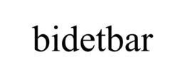 BIDETBAR trademark