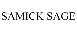 SAMICK SAGE trademark