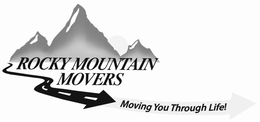ROCKY MOUNTAIN MOVERS MOVING YOU THROUGH LIFE trademark