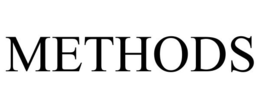 METHODS trademark