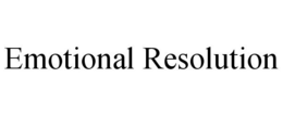 EMOTIONAL RESOLUTION trademark